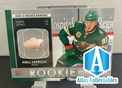 2021-22 Upper Deck Rookie Retrospective #RR1 Kirill Kaprizov